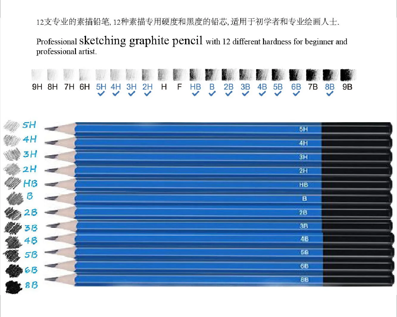 26-piece drawing pen set sketch drawing pencil