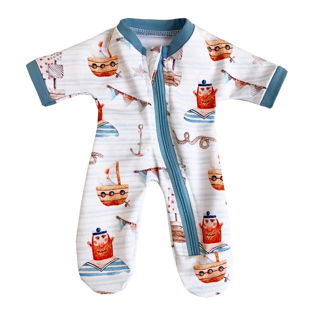 Ahoy There Zippy Sleepsuit