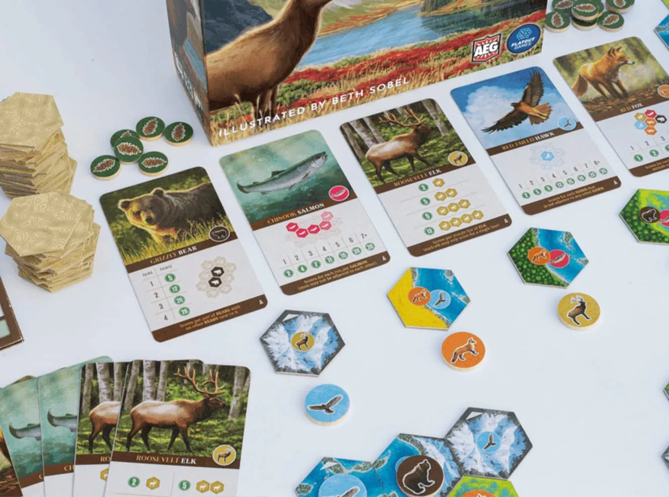 Alderac Entertainment Group (AEG) Board Game: Cascadia