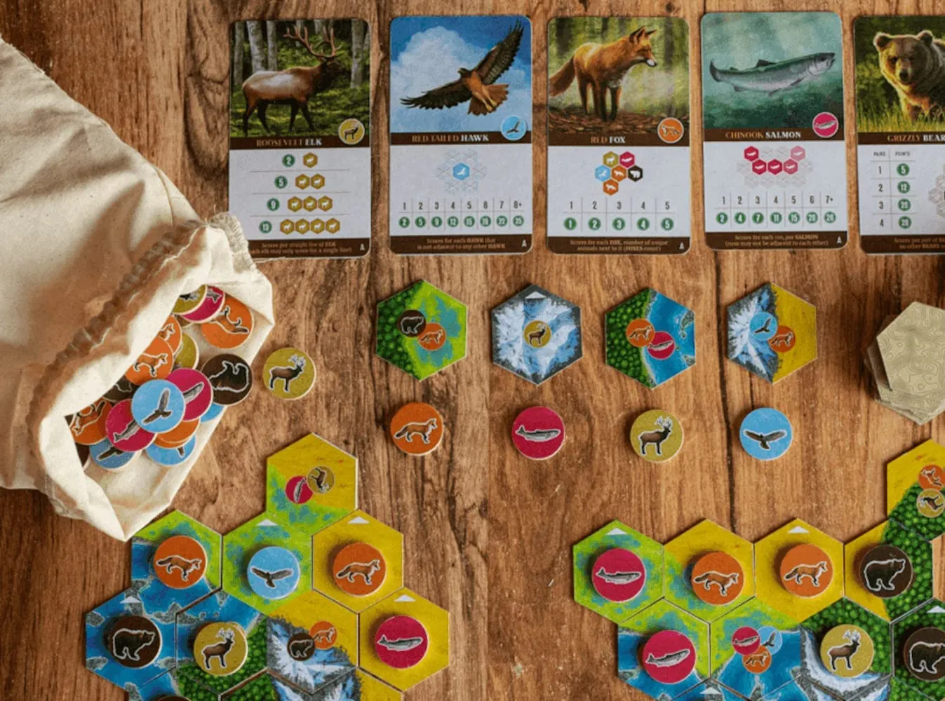 Alderac Entertainment Group (AEG) Board Game: Cascadia