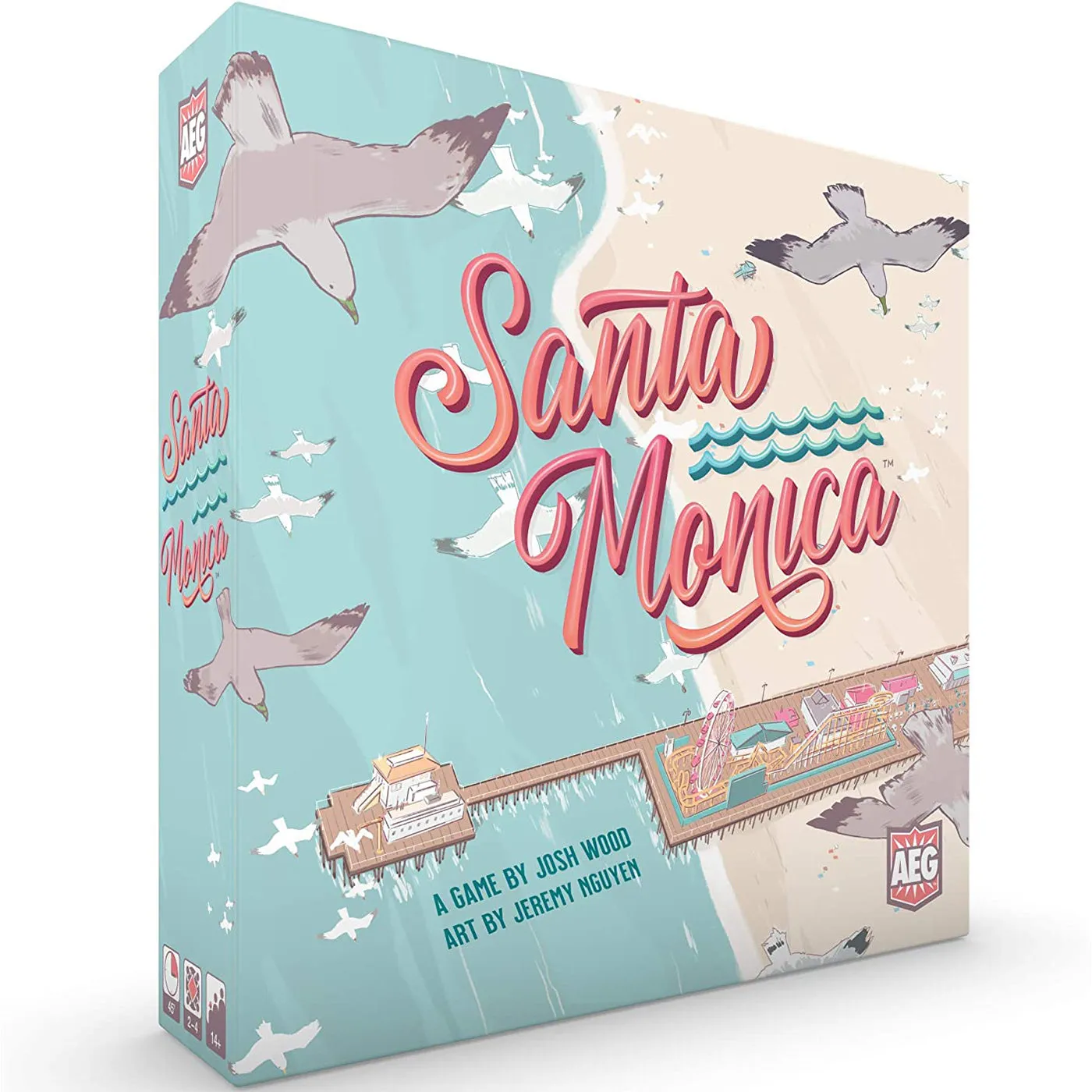 Alderac Entertainment Group (AEG) Board Game: Santa Monica