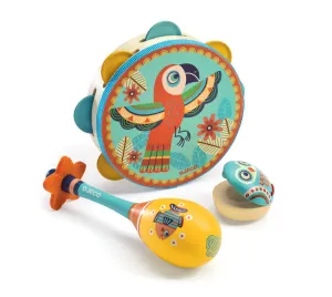 Animambo Set Of 3 Musical Instruments for Kids - Djeco