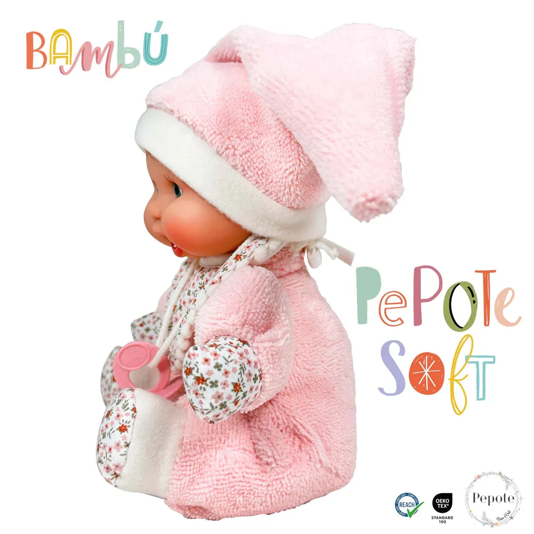 Baby Doll Pepote Soft Bambú