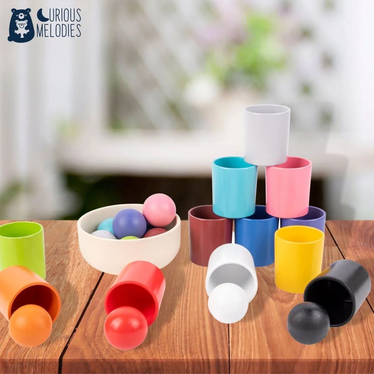 Ball and Cup Color Sorter