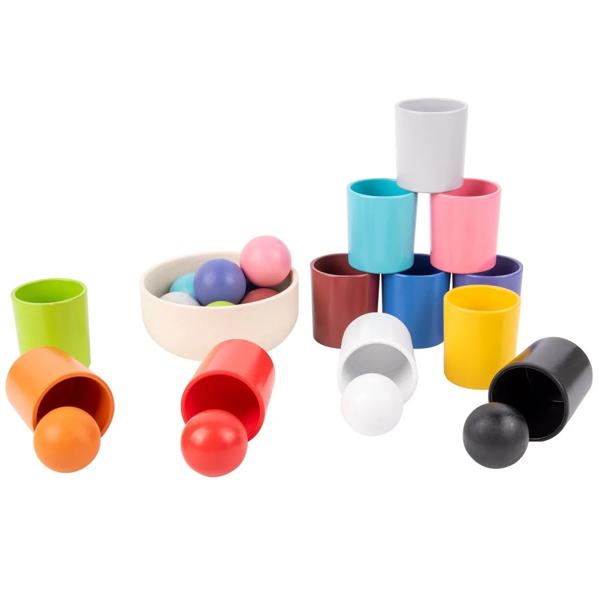Ball and Cup Color Sorter