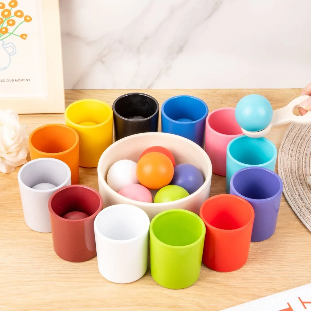 Ball and Cup Color Sorter