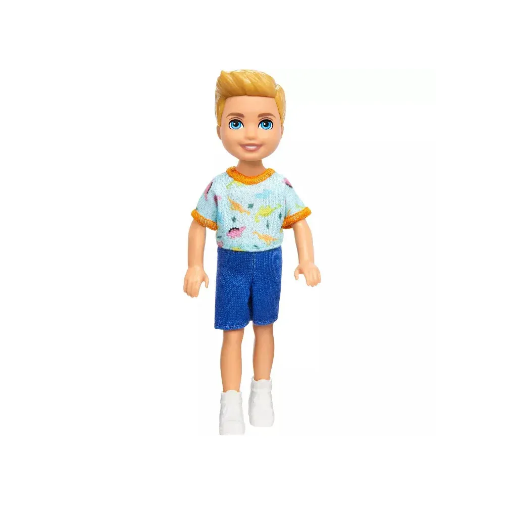 Barbie New Chelsea Friend - Boy with Dinosaur Shirt Doll