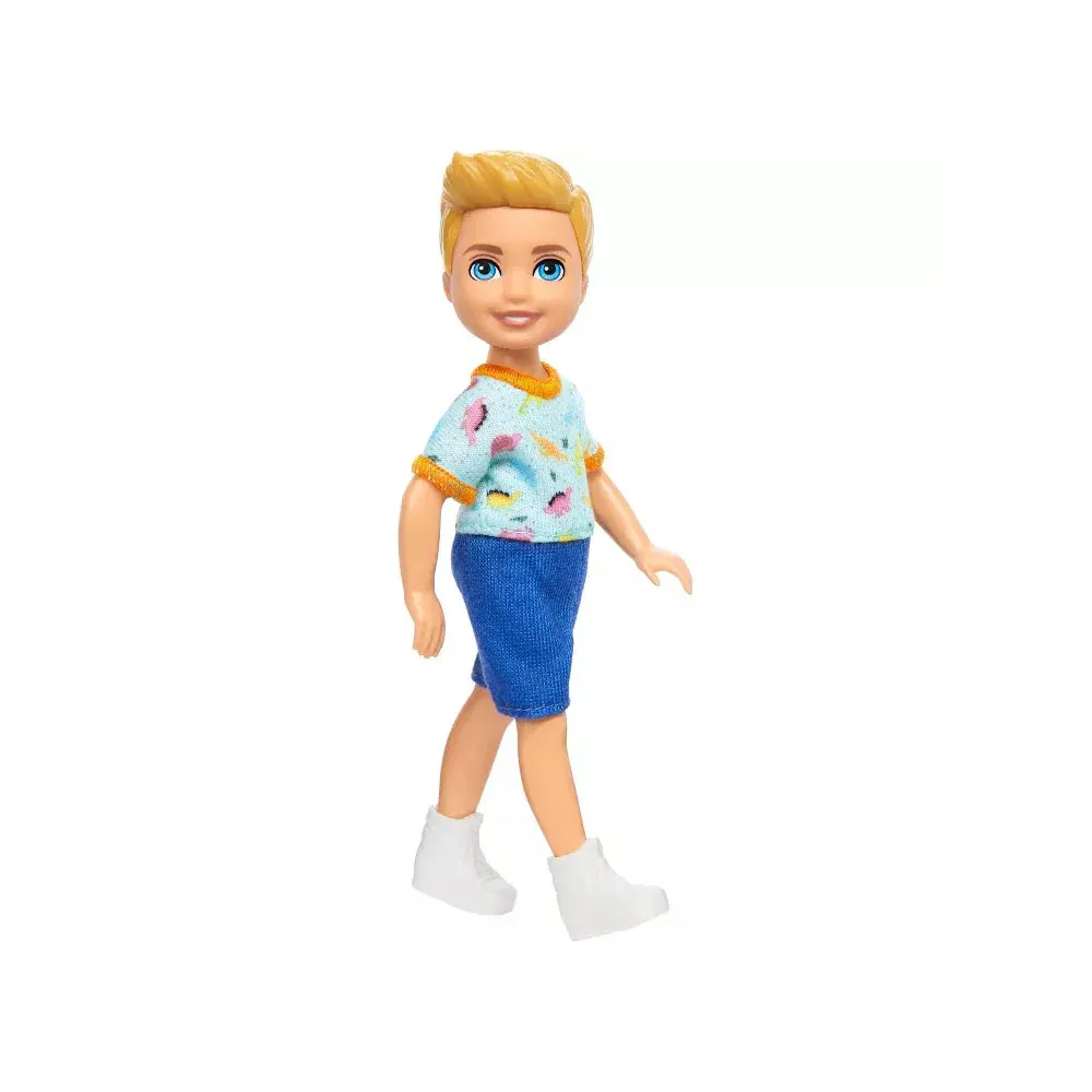 Barbie New Chelsea Friend - Boy with Dinosaur Shirt Doll