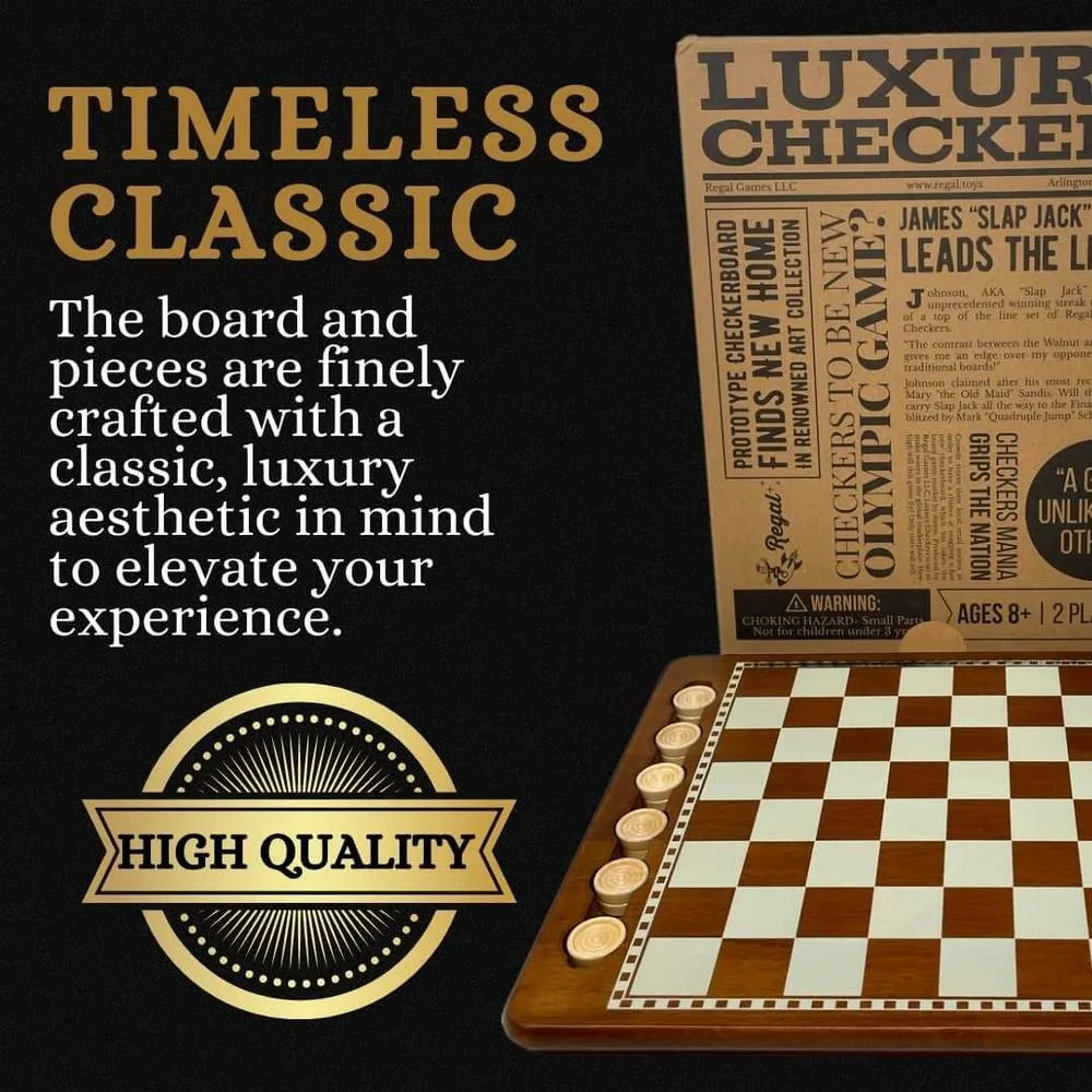 Board game Regal Games Luxury Checkers