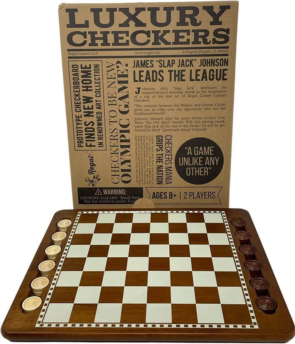 Board game Regal Games Luxury Checkers