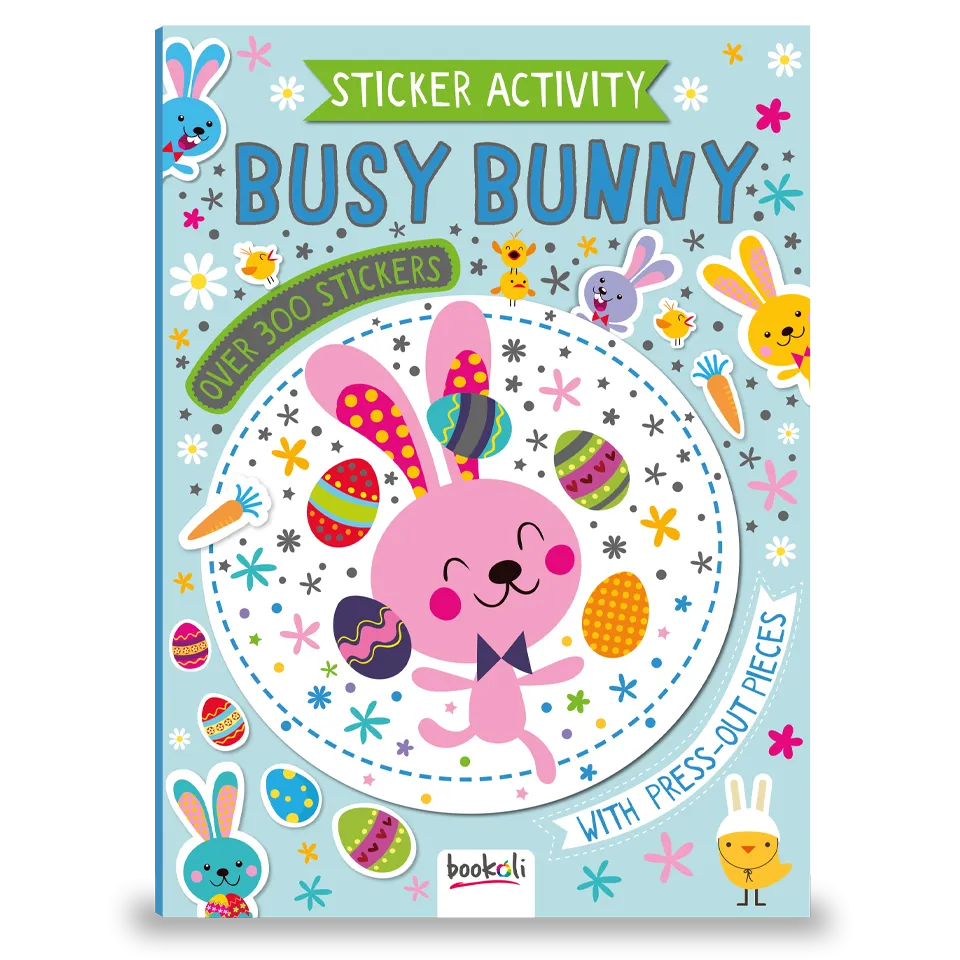 Busy Bunny Sticker Activity Book