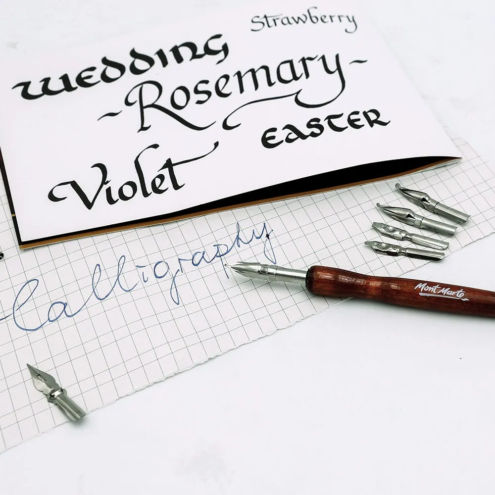 Calligraphy Dip Pen Set Signature 10pc