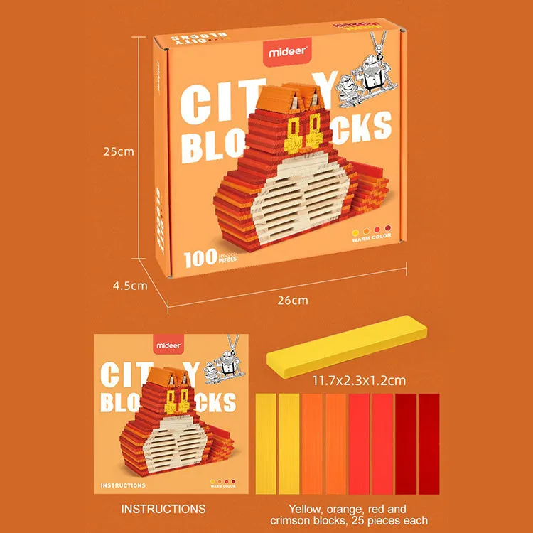 Creative Tower City Wood Blocks