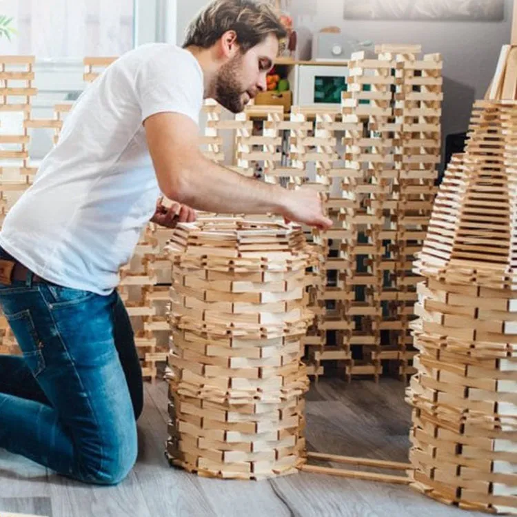 Creative Tower City Wood Blocks