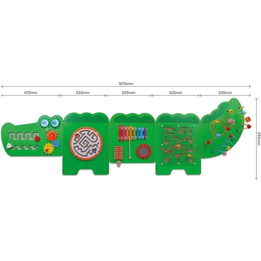Crocodile Activity Wall Panels (Direct Shipping)
