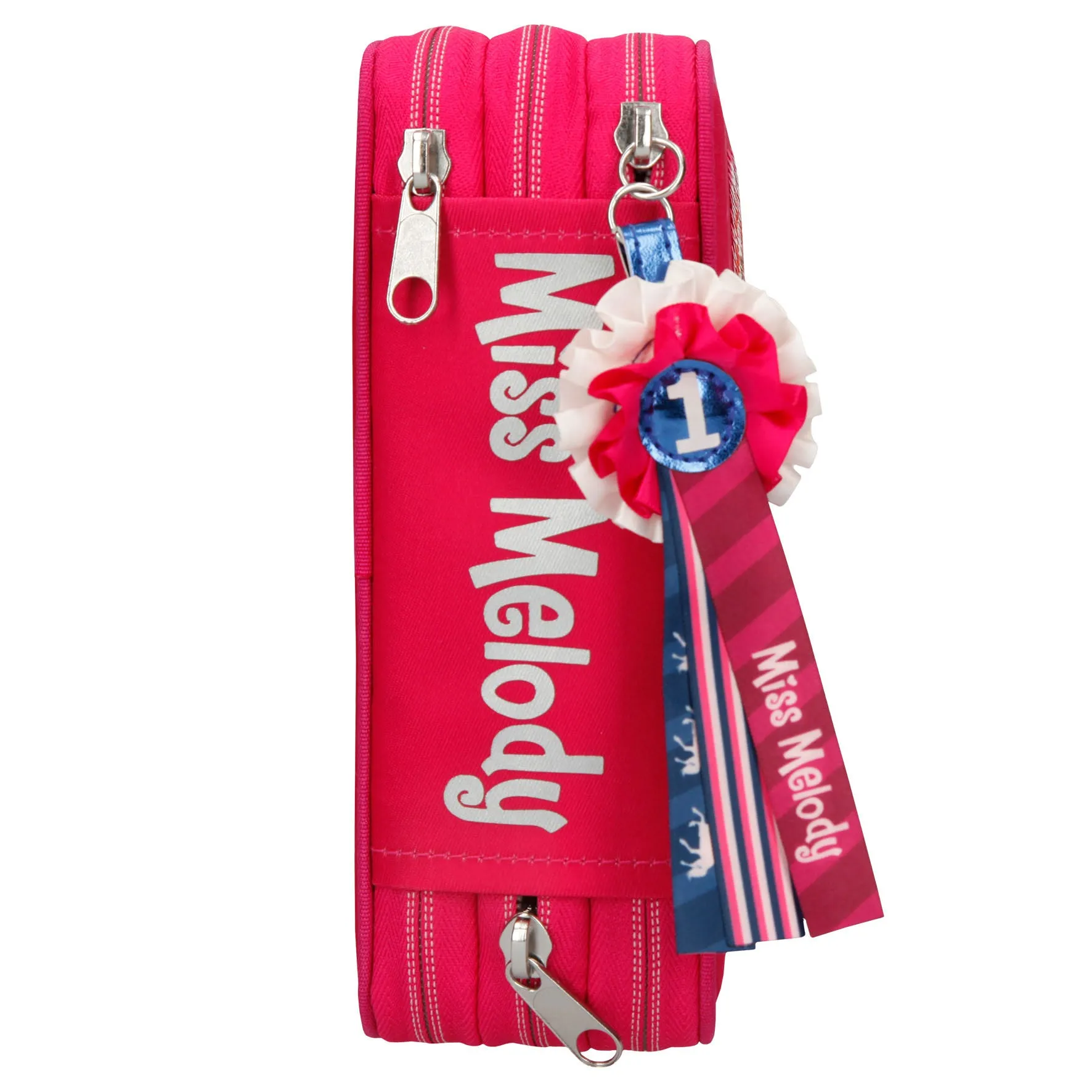 Depesche Miss Melody Filled Triple Pencil Case Red