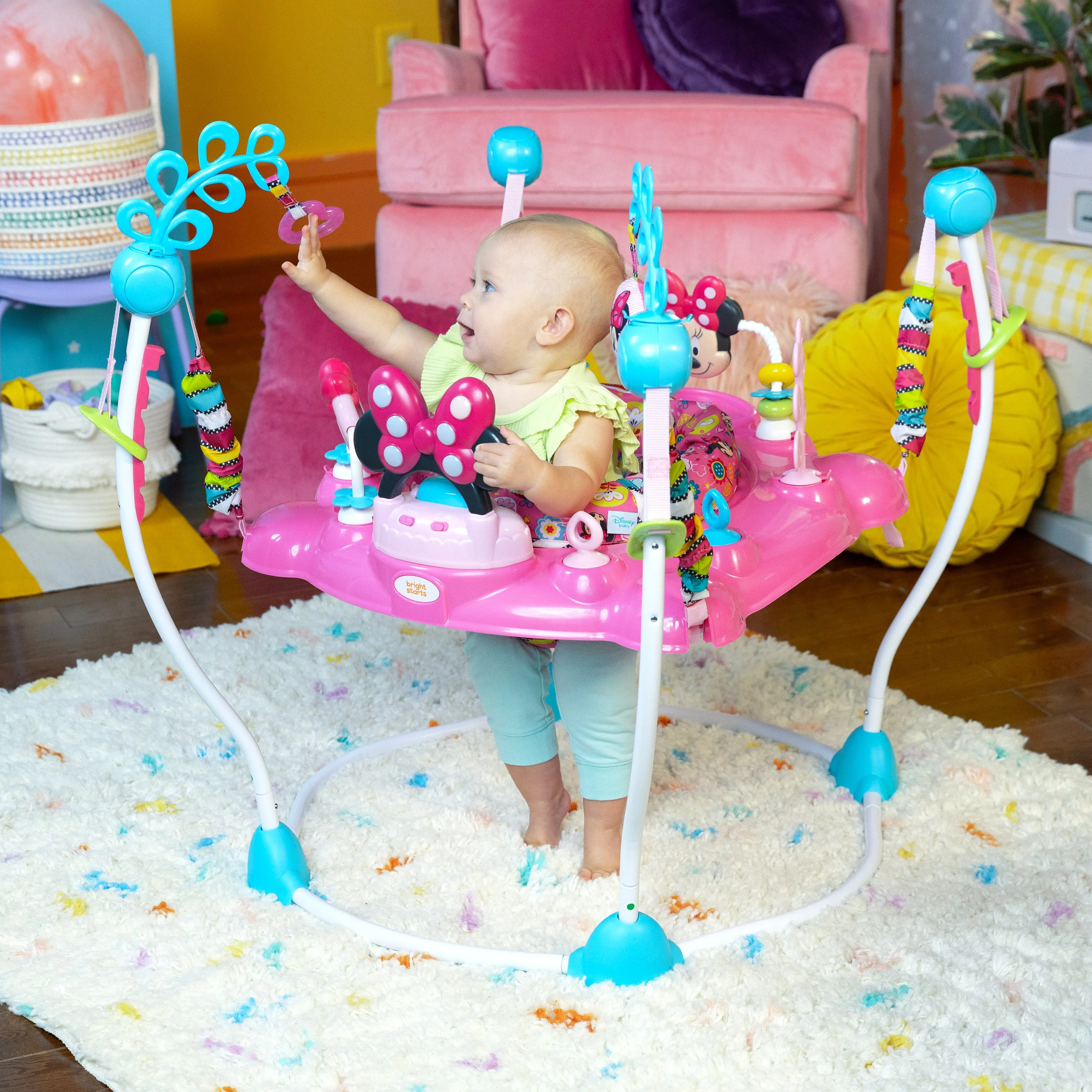 Disney Baby MINNIE MOUSE PeekABoo Baby Activity Jumper