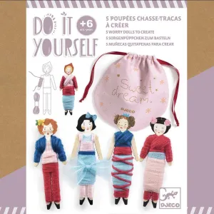 Djeco DJ07953 Do It Yourself Worry Dolls