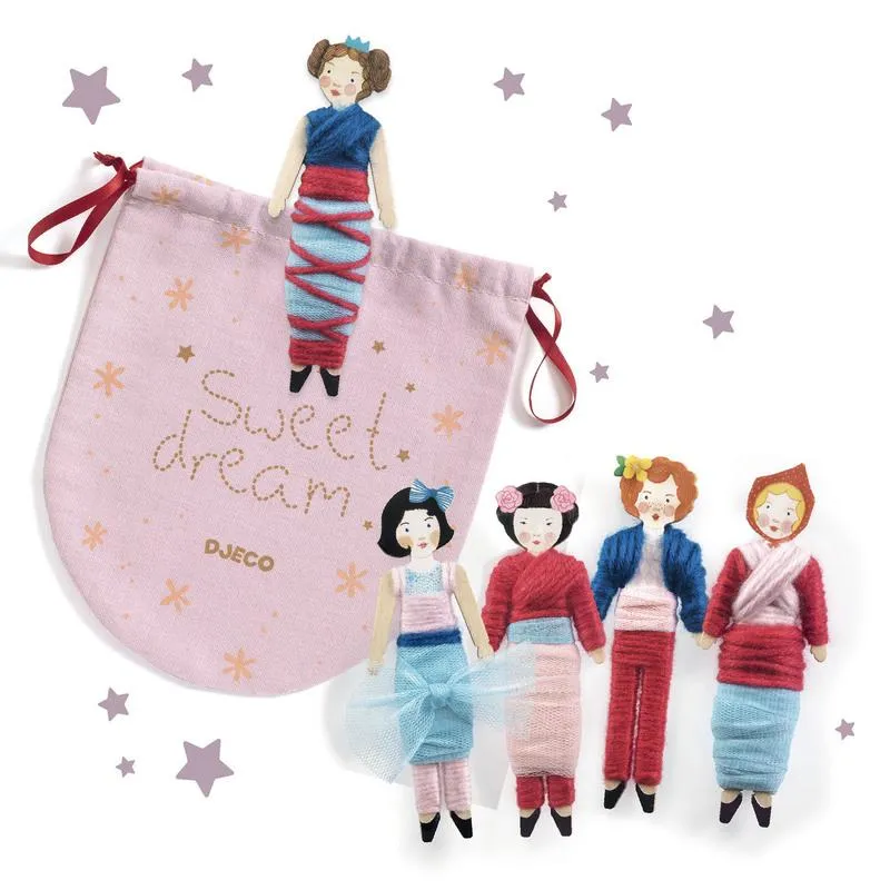 Djeco DJ07953 Do It Yourself Worry Dolls