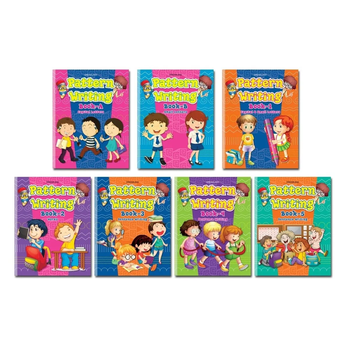 Dreamland Publications Pattern Writing Books- Pack (7 Titles)