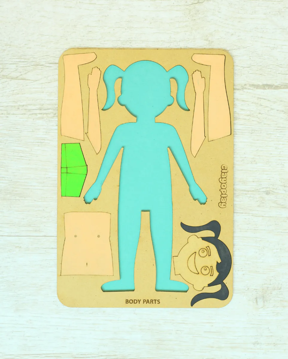 Earthy Tweens Human Body Anatomy Puzzle Set