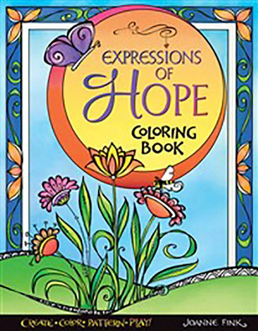 expressions of hope | colouring books