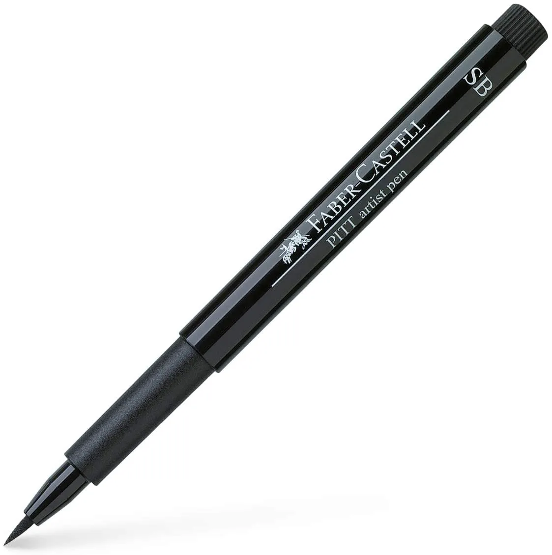 FABER-CASTELL 4 PITT ARTIST PENS BLACK