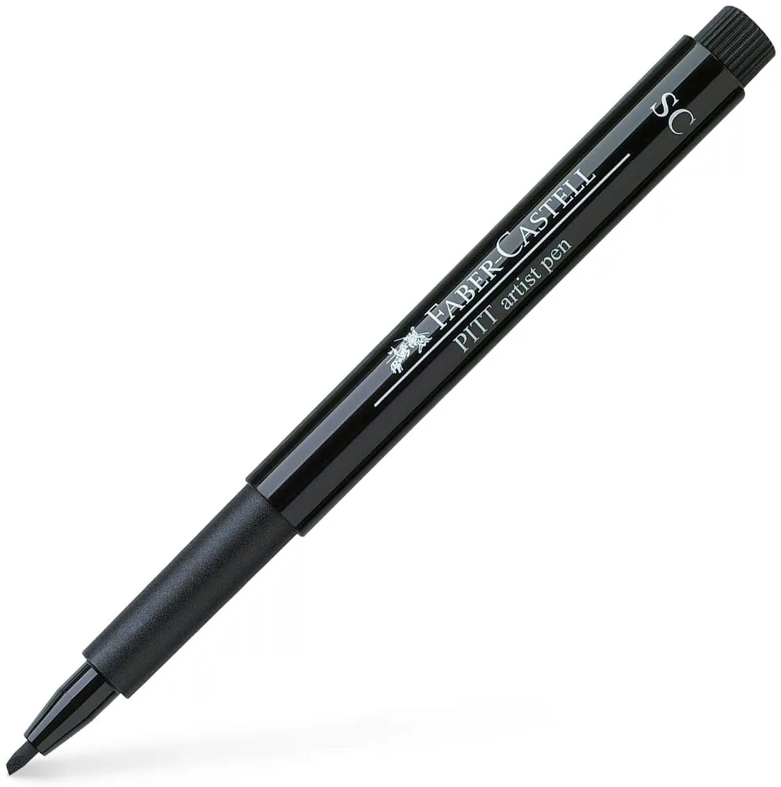FABER-CASTELL 4 PITT ARTIST PENS BLACK