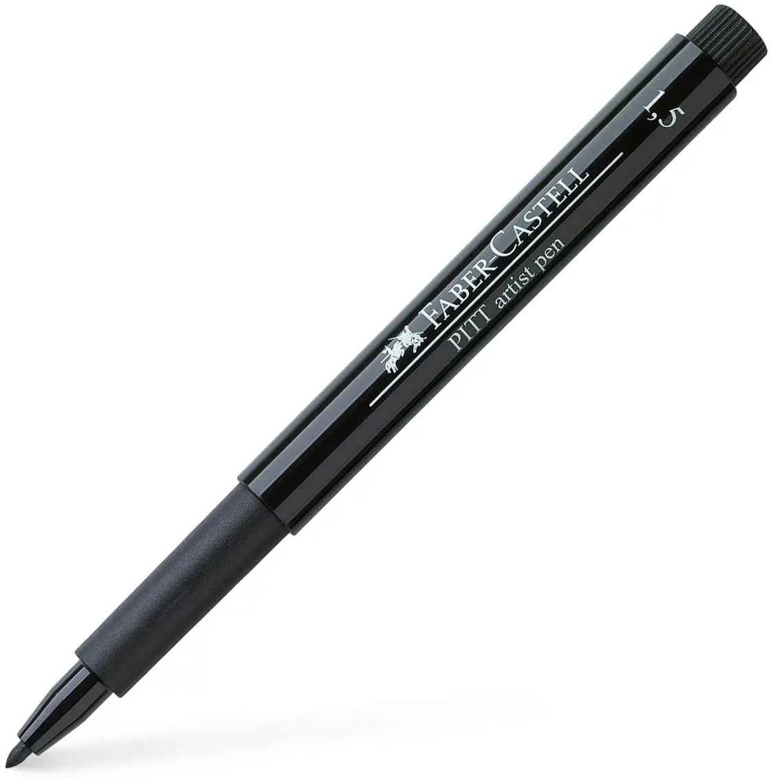 FABER-CASTELL 4 PITT ARTIST PENS BLACK