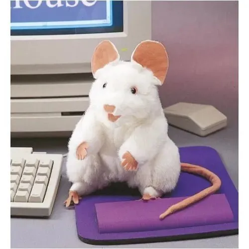 Folkmanis Limited Edition Mouse in a Suitcase