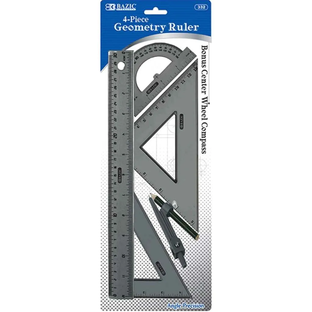Geometry Ruler Combination Sets with Compass