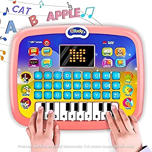 Graphene Educational Learning Kids Laptop Tablet Computer with Music and Fun Activities, Engaging Learning Toy for Toddlers| Ideal Educational Laptop with Games, Colorful