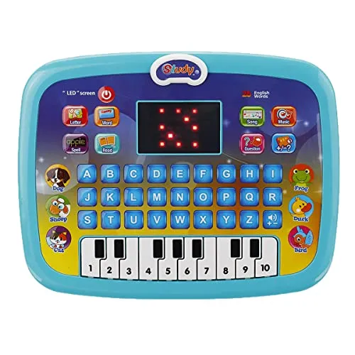 Graphene Educational Learning Kids Laptop Tablet Computer with Music and Fun Activities, Engaging Learning Toy for Toddlers| Ideal Educational Laptop with Games, Colorful