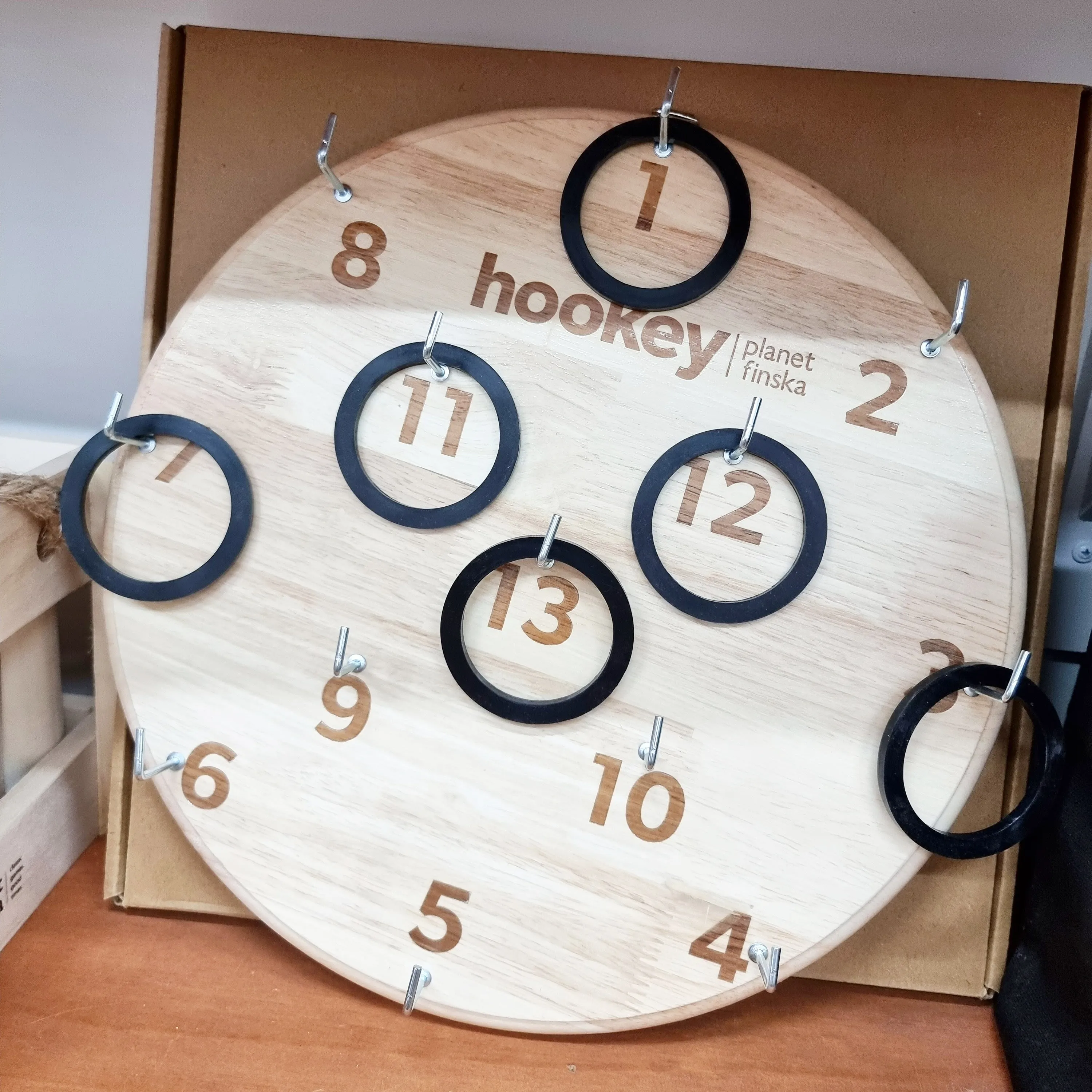 Hookey Wooden Game Board