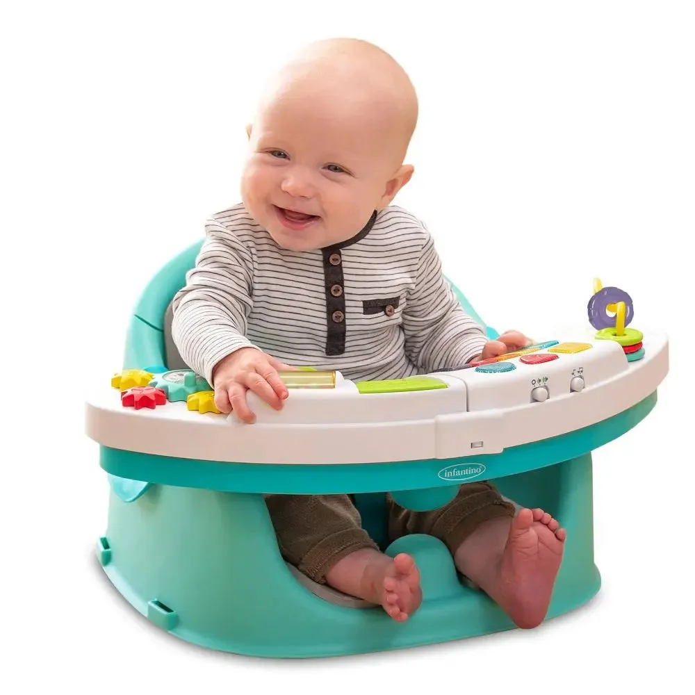 Infantino Go gaga! Music & Lights 3-in-1 Discovery Seat & Booster - Teal