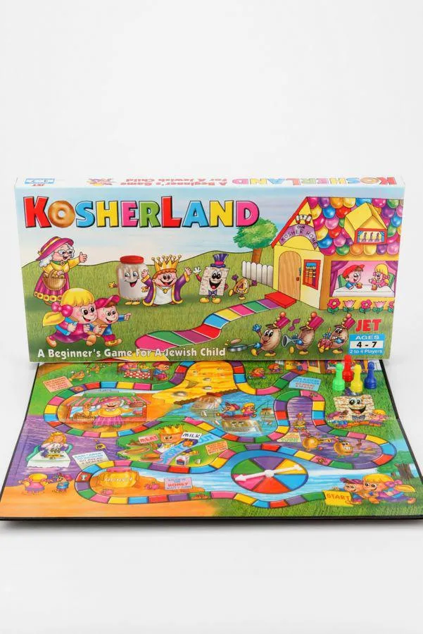 Jewish KosherLand Board Game Family Fun Board Game