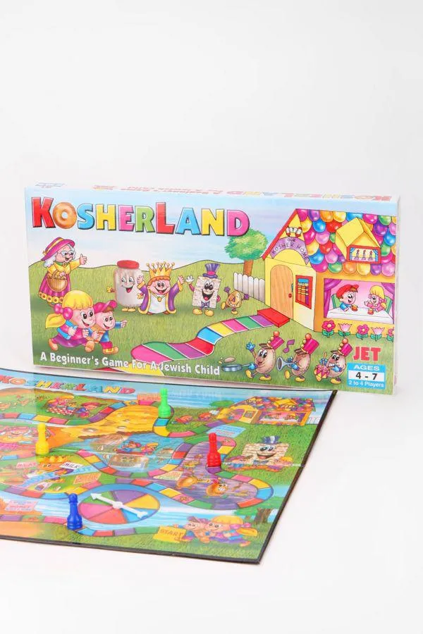 Jewish KosherLand Board Game Family Fun Board Game