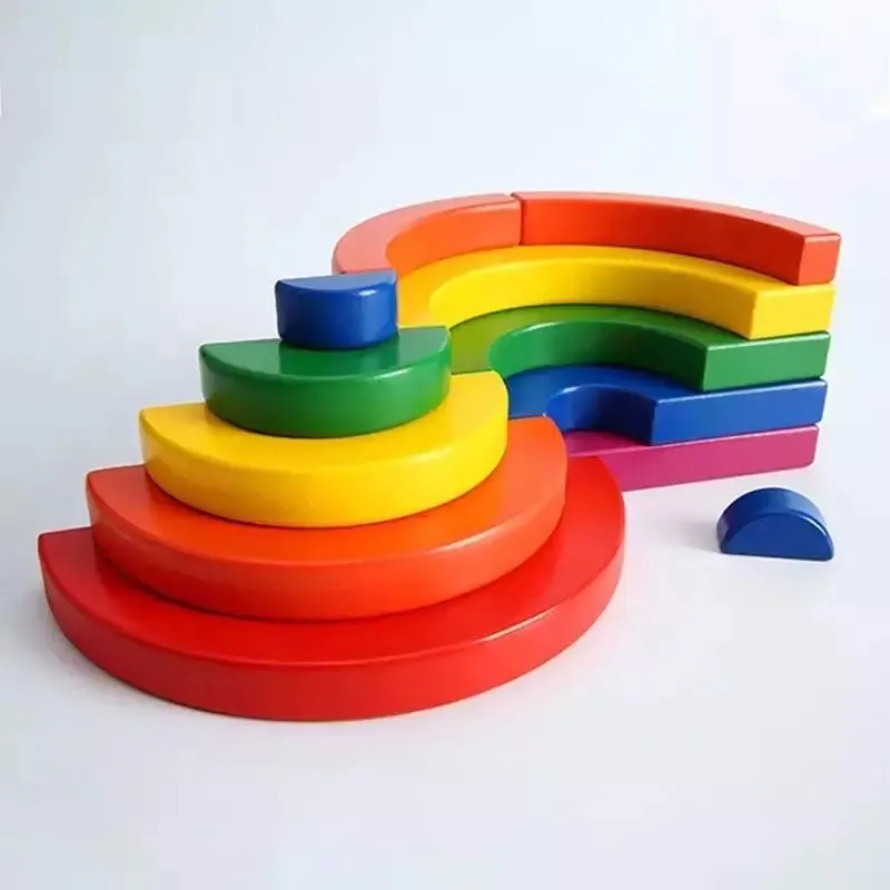 Kidpik-- TIERAMID Circleset- Open ended wooden toys