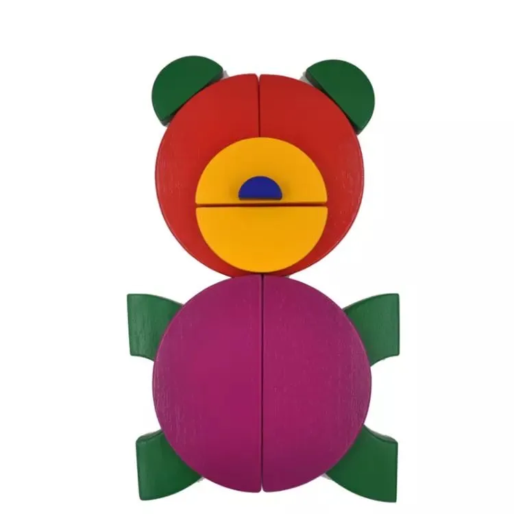 Kidpik-- TIERAMID Circleset- Open ended wooden toys