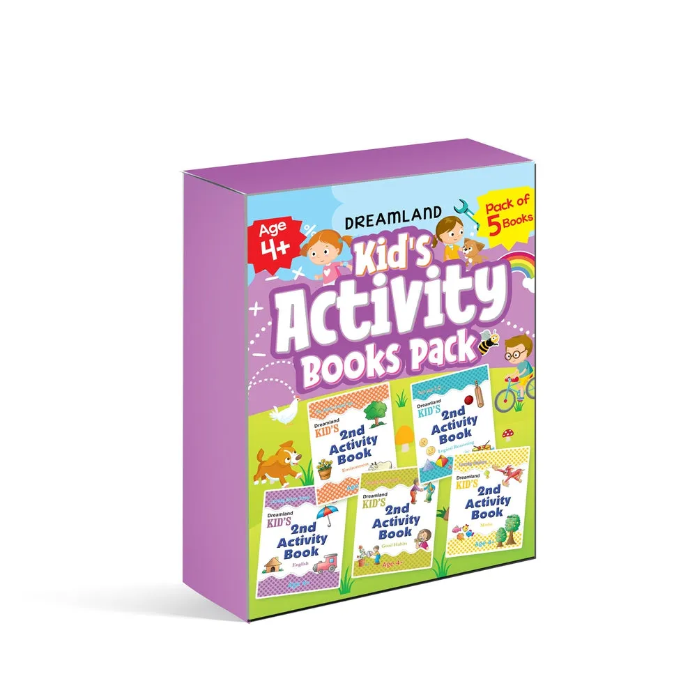 Kid's 2nd Activity Age 4  - Pack (5 Titles)