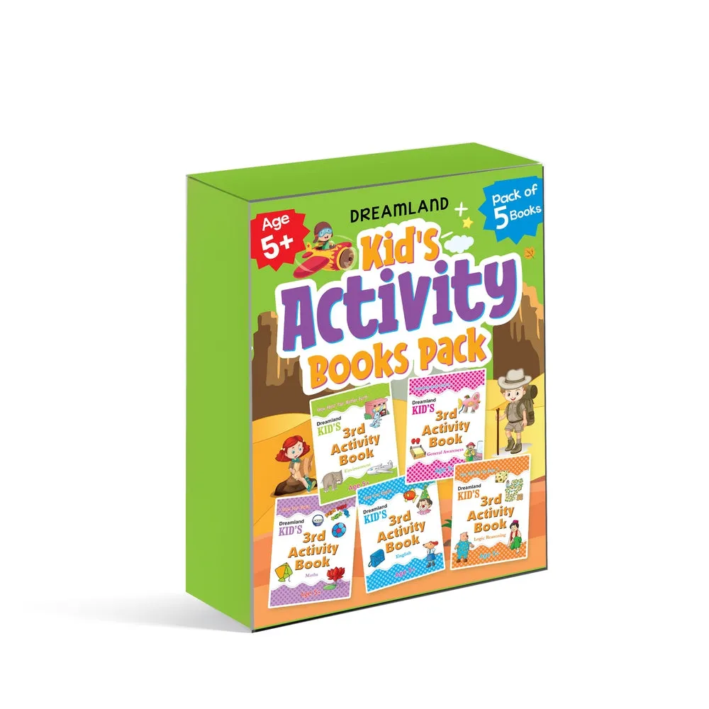 Kid's 3rd Activity Age 5  - Pack (5 Titles)