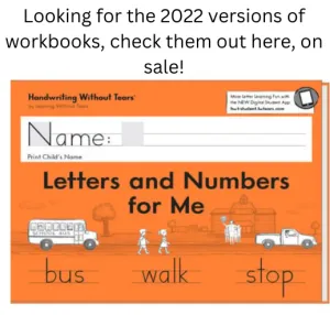 Learning Without Tears 2022 Workbooks