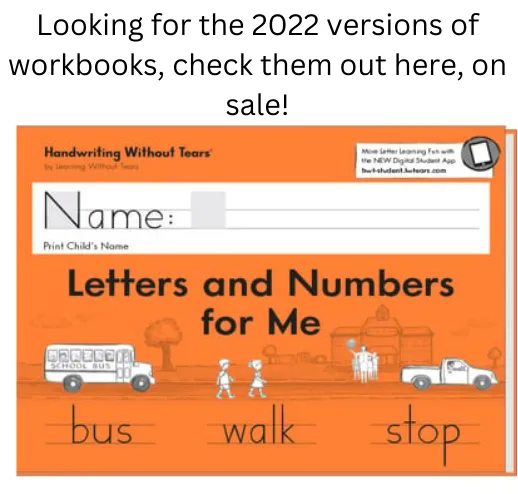 Learning Without Tears 2022 Workbooks
