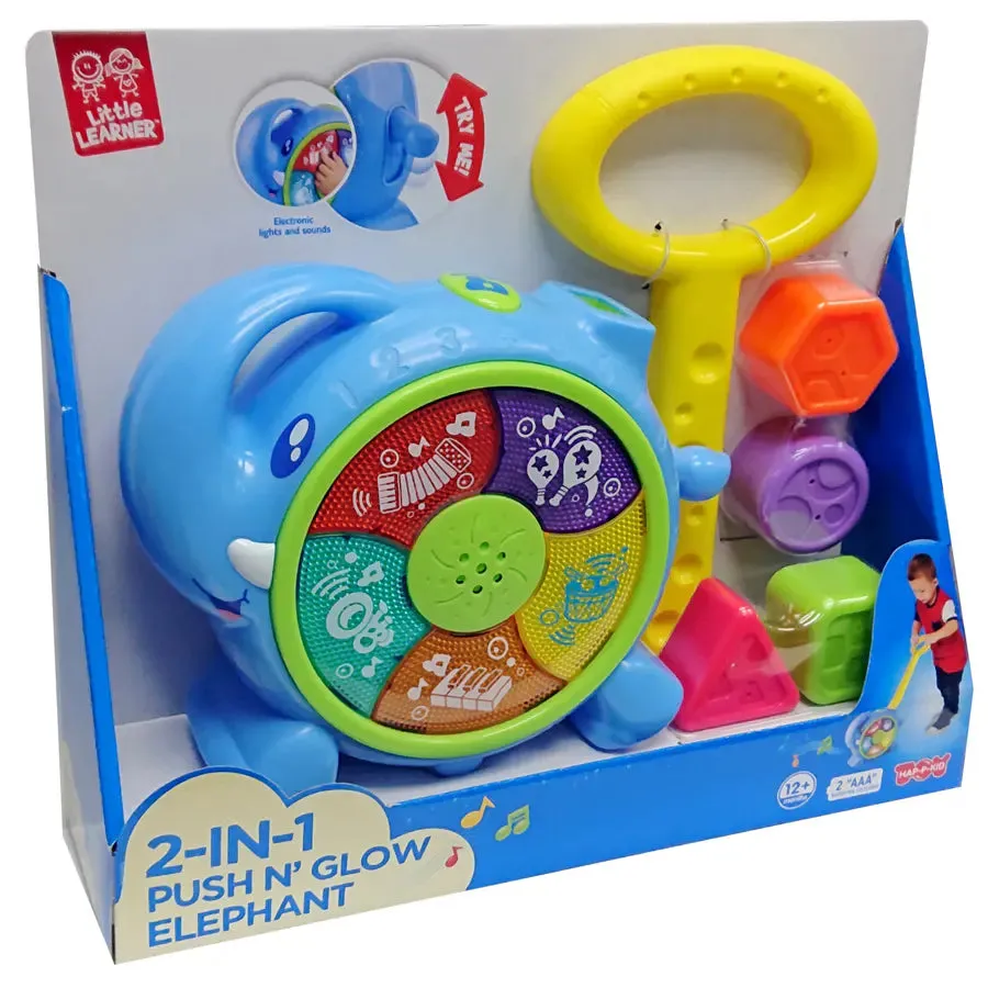 Little Learner Musical Push Elephant