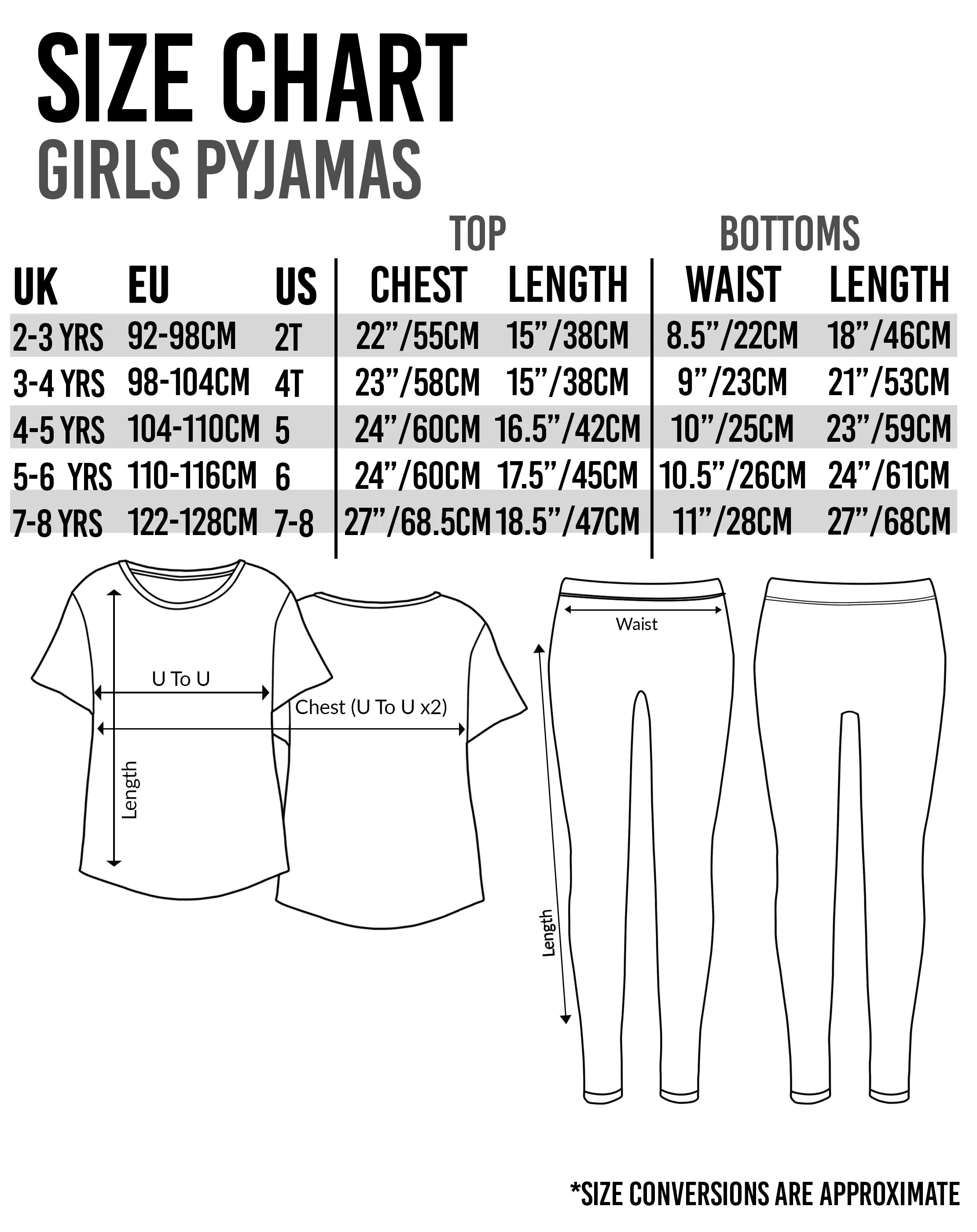 LOL Surprise Dolls Snow Angel Fur Trimmed Girl's Long Pyjamas