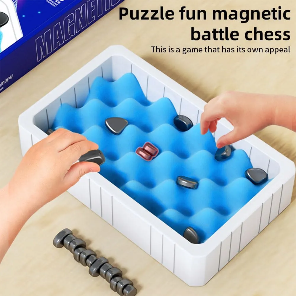 Magnetic Effect Chess Stone Family Board Game - 069