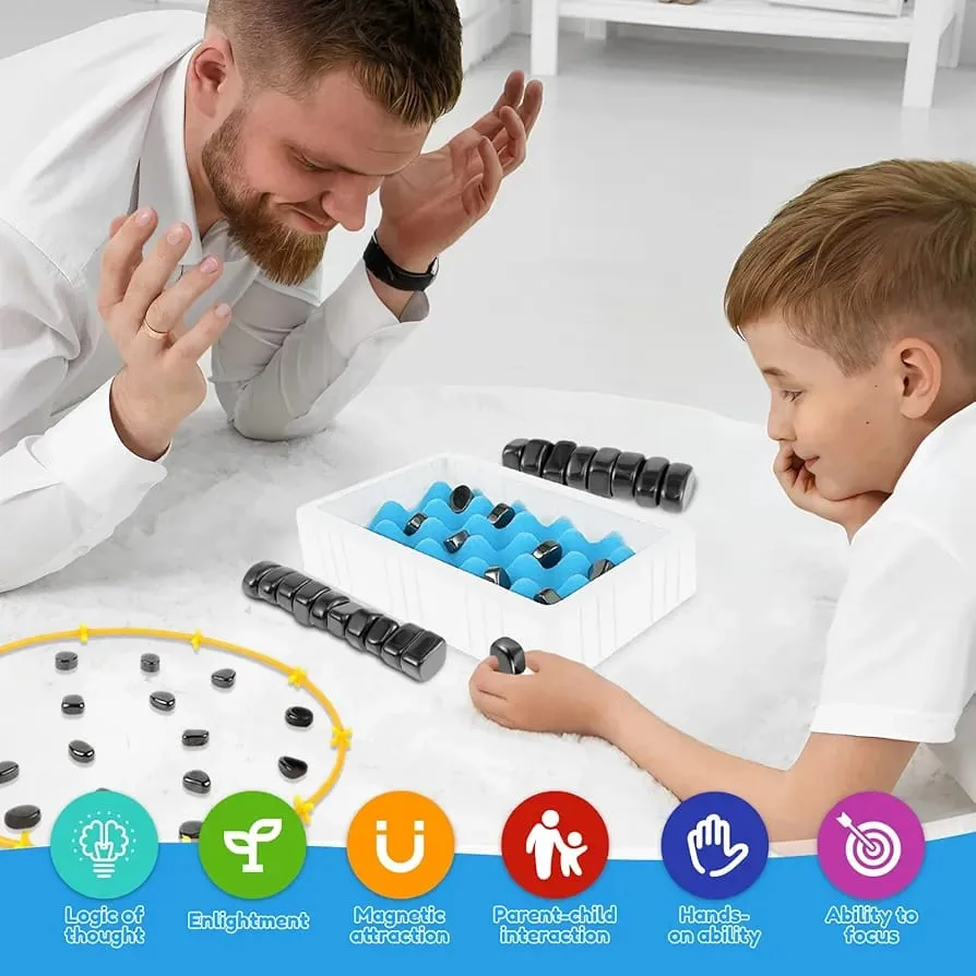 Magnetic Effect Chess Stone Family Board Game - 069