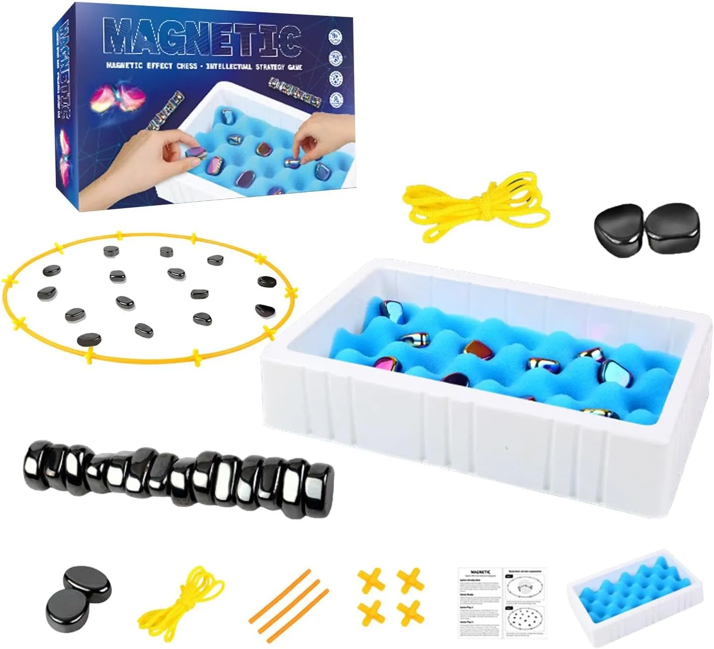 Magnetic Effect Chess Stone Family Board Game - 069