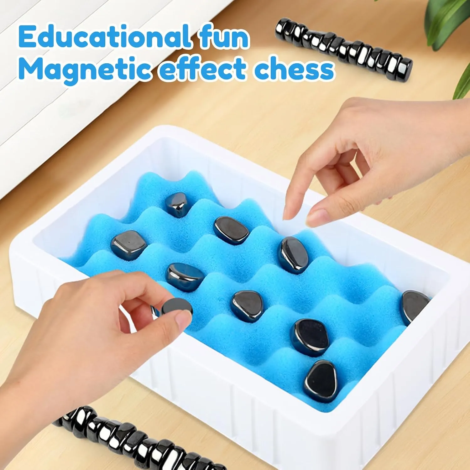 Magnetic Effect Chess Stone Family Board Game - 069