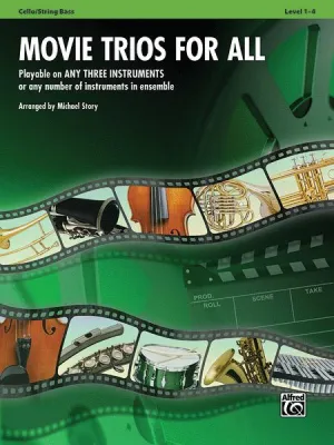 Movie Trios for All - Cello and Double Bass